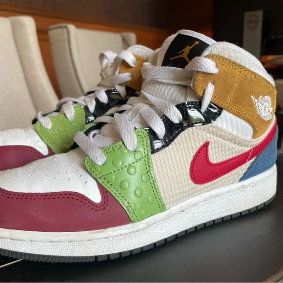 Multicolor Kids Sneakers - Picture 9 of 11